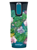 Kubek termiczny - Contigo West Loop 2.0 • 470ml • Monstera - Biscay Bay
