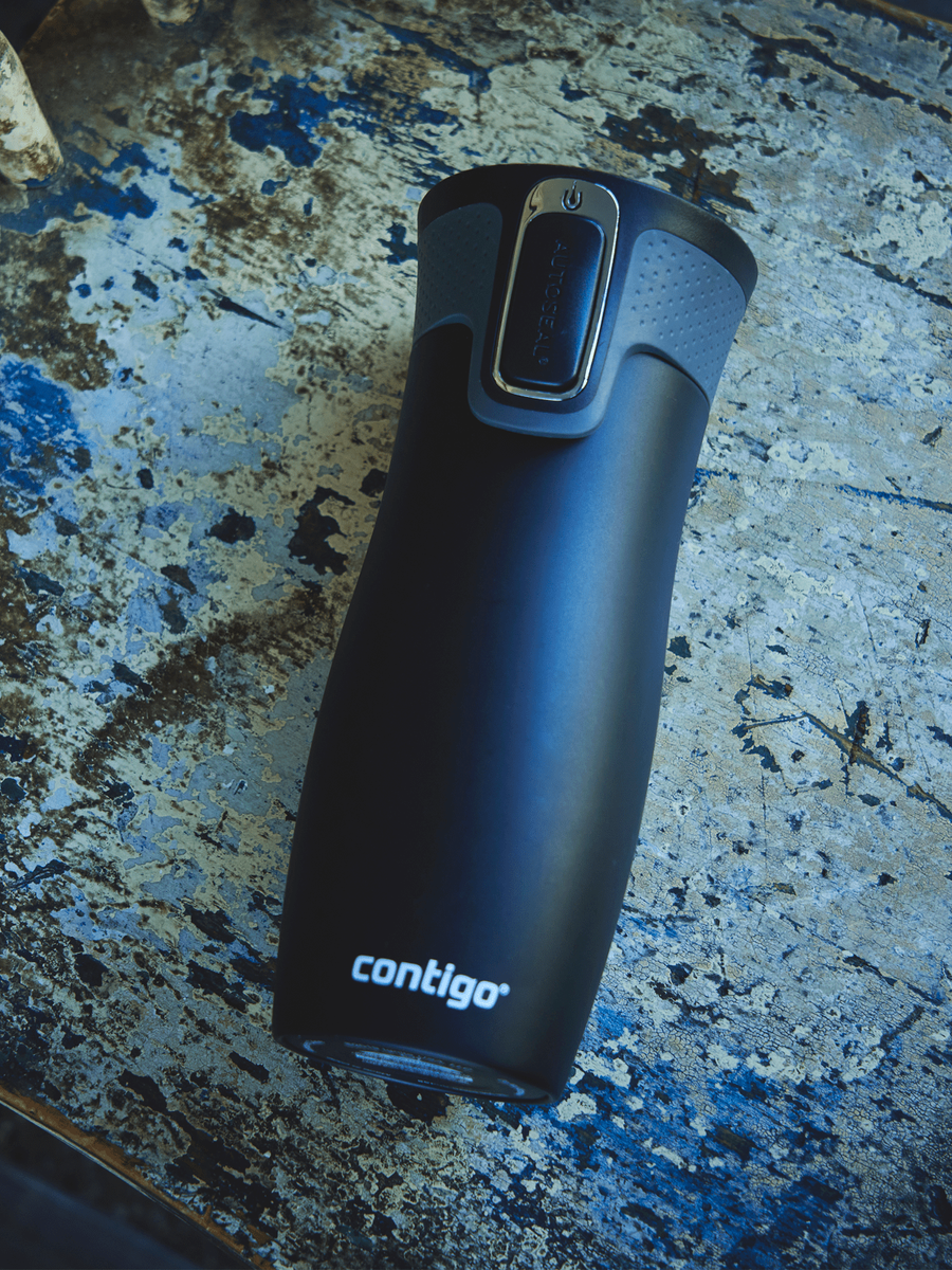 Kubek termiczny - Contigo West Loop 2.0 • 470ml • Brasov - Czarny mat