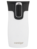 Kubek termiczny - Contigo West Loop Mini • 300ml • biały metalik