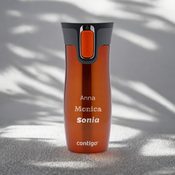 Kubek termiczny z grawerem - Contigo West Loop 2.0 • 470ml • Pomarańczowy