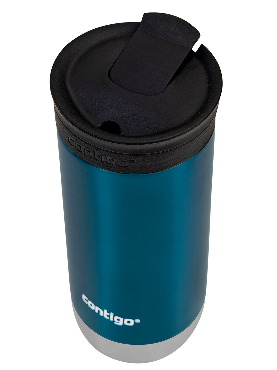 Kubek termiczny z grawerem - Contigo Huron 2.0 • 470ml • Niebieski
