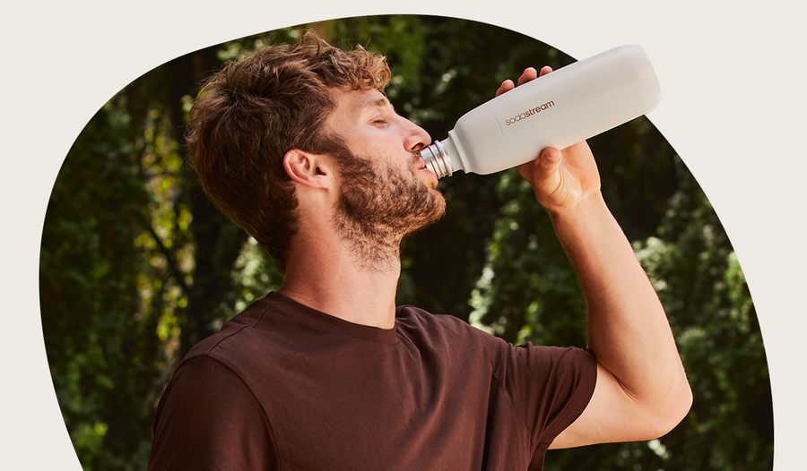 Butelka termiczna SodaStream Fizz&Go beżowa, 900 ml