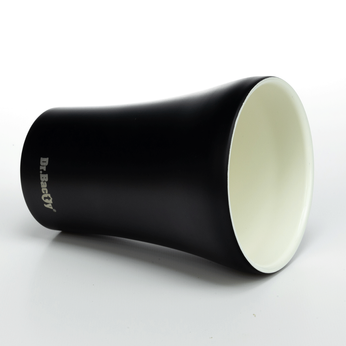 Kubek termiczny do kawy z powłoką ceramiczną Dr.Bacty Apollo 227 ml - czarny - powystawowy