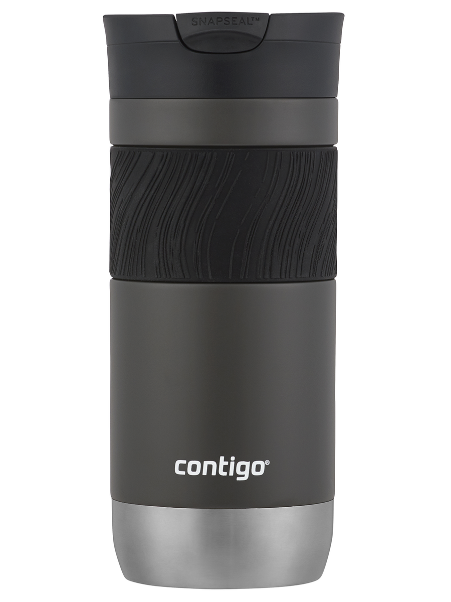 Kubek termiczny z grawerem - Contigo Byron 2.0 • 470ml • Grafitowy mat