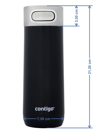 Kubek termiczny Contigo Luxe Autoseal 470ml - Licorice - powystawowy