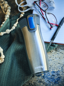 Kubek termiczny - Contigo West Loop • 470ml • stalowy - powystawowy