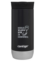 Kubek termiczny na kawę Contigo Huron 2.0 470ml - Dla kierowcy - Czarny