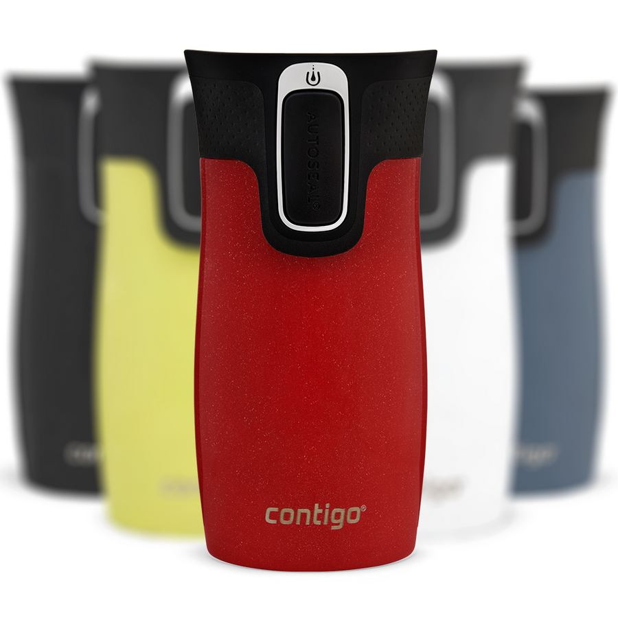 Kubek termiczny - Contigo West Loop Mini • 300ml • Kot - Goji Berry