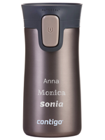 Kubek termiczny z grawerem Contigo Pinnacle 300ml - Latte