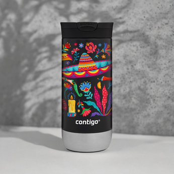Kubek termiczny na kawę Contigo Huron 2.0 470ml - Meksyk - Czarny