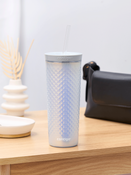 Kubek na wodę ze słomką - Contigo AutoClose Tumbler • 590ml • Macaroon