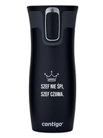 Kubek termiczny Contigo West Loop 2.0 470 ml - Szef - czarny