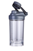 Shaker z pojemnikiem - Contigo Shake and Go Fit • 650ml • Black - powystawowy