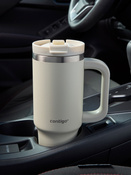Kubek termiczny na wodę z grawerem Streeterville Tumbler 800 ml - Oatmilk