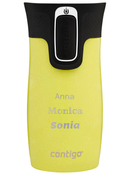Kubek termiczny z grawerem - Contigo West Loop Mini • 300ml • Limelight