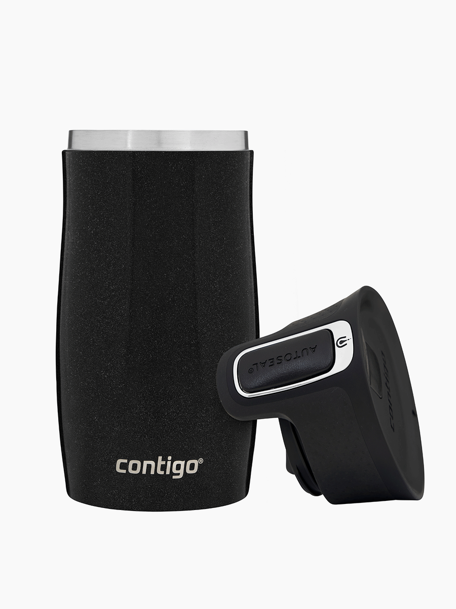 Kubek termiczny - Contigo West Loop Mini • 300ml • Duszki - Czarny Metalik