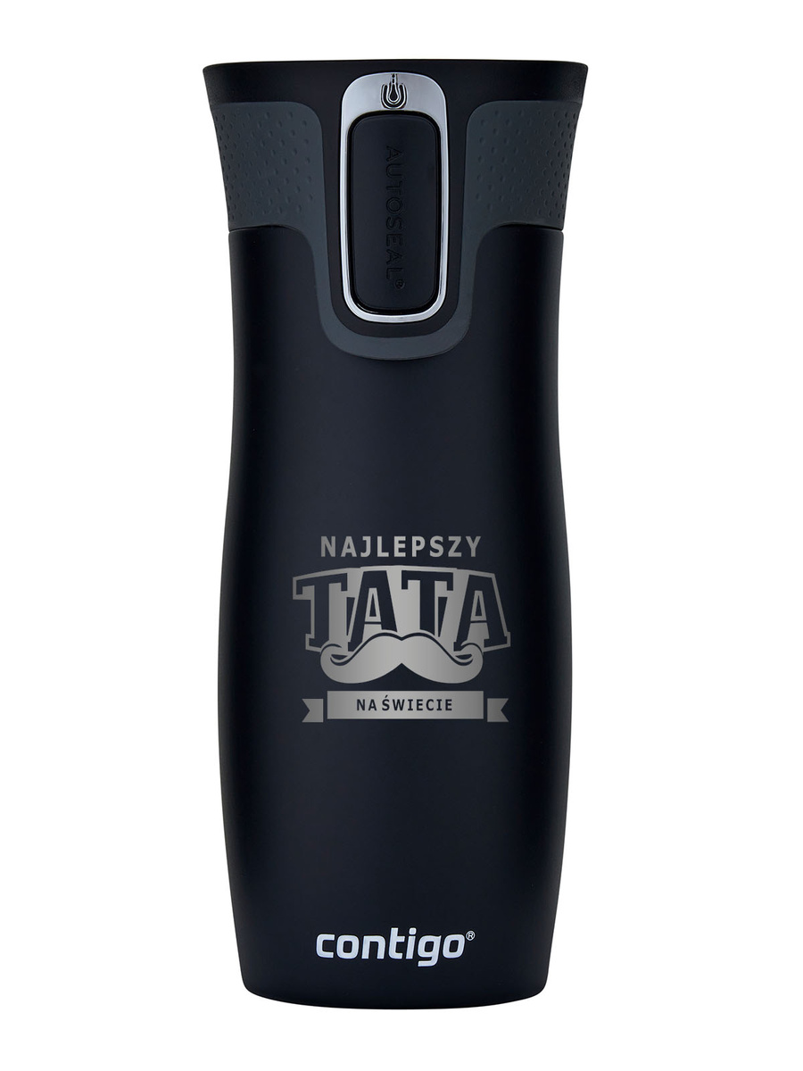 Kubek termiczny dla Taty - Contigo West Loop • 470ml - "Najlepszy Tata na Świecie"