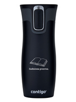 Kubek termiczny Contigo West Loop 2.0 470 ml - Nauczyciel - czarny