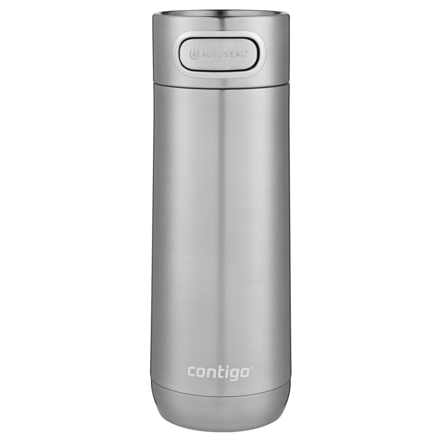 Kubek termiczny - Contigo Luxe Autoseal • 470ml • Stainless Steel - powystawowy