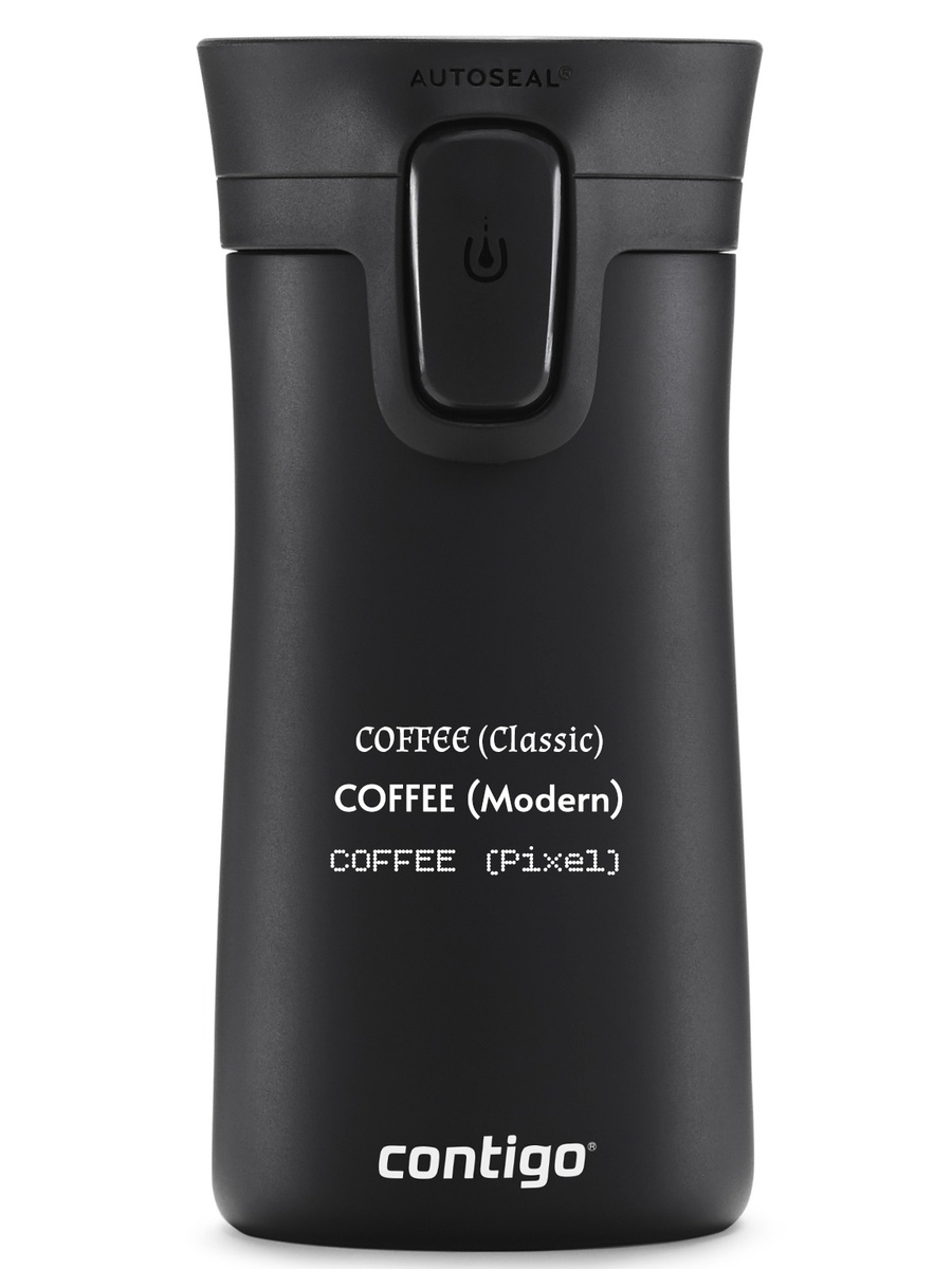 Kubek termiczny z grawerem Contigo Pinnacle 300ml - Matte Black