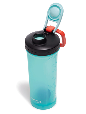 Shaker do odżywek - Contigo Shake&Go 2.0 • 820ml • błękitny