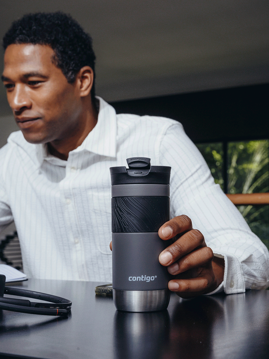Kubek termiczny - Contigo Byron 2.0 • 470ml • Grafitowy Mat