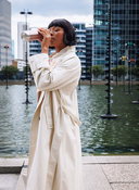 Kubek termiczny na kawę Contigo Huron 2.0 590ml - Pine beery