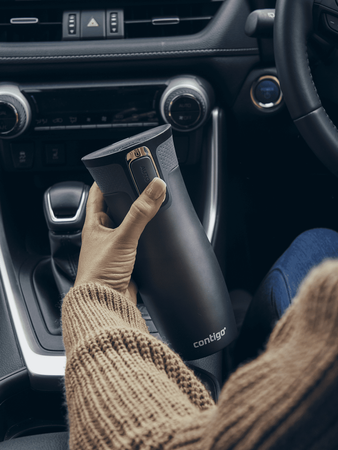 Kubek termiczny - Contigo West Loop • 470ml • grafitowy - powystawowy