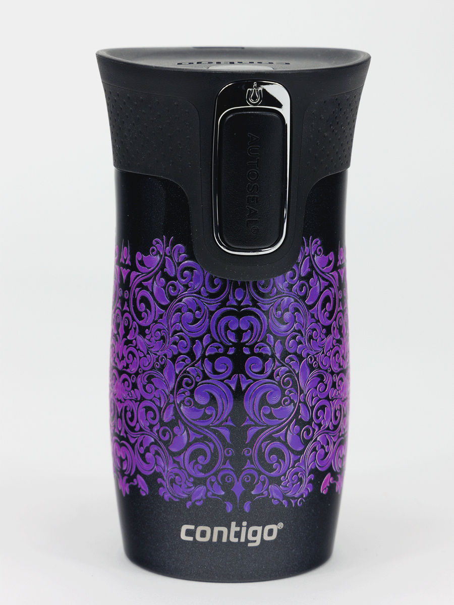 Kubek termiczny - Contigo West Loop Mini • 300ml • Glamour - Czarny Metalik