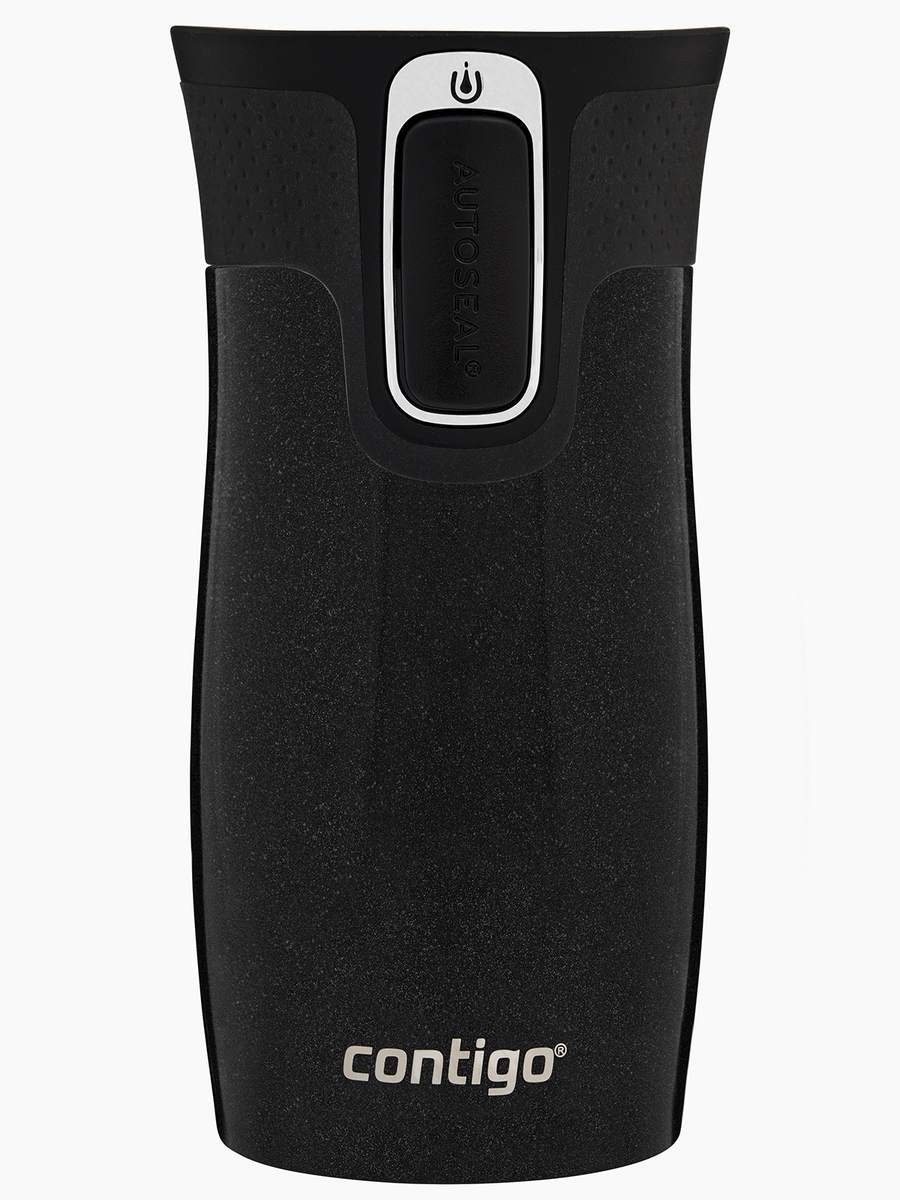 Kubek termiczny - Contigo West Loop Mini • 300ml • Dynie - Czarny Metalik