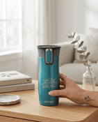 Kubek termiczny - Contigo West Loop 2.0 • 470ml • Super Mama - Biscay Bay