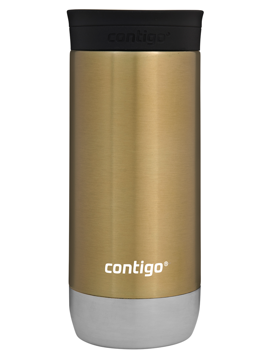 Kubek termiczny na kawę Contigo Huron 2.0 470ml - Na 40 urodziny - Złoty