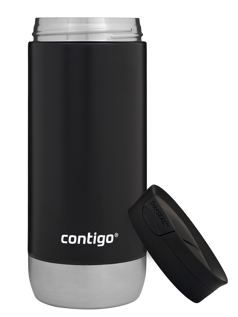 Kubek termiczny z grawerem - Contigo Huron 2.0 • 470ml • Czarny