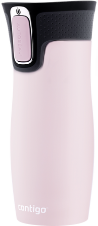 Kubek termiczny - Contigo West Loop 2.0 • 470ml • Różowy Mat