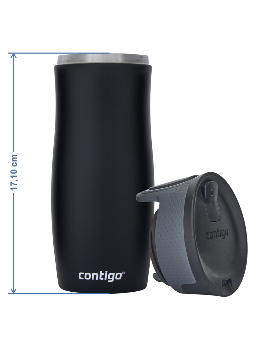Kubek termiczny - Contigo West Loop 2.0 • 470ml • Różowy Mat