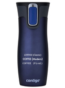 Kubek termiczny z grawerem Contigo West Loop 2.0 470 ml - Granat Mat