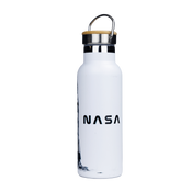 Butelka termiczna stalowa Dr.Bacty Iris 500 ml - Biała - NASA