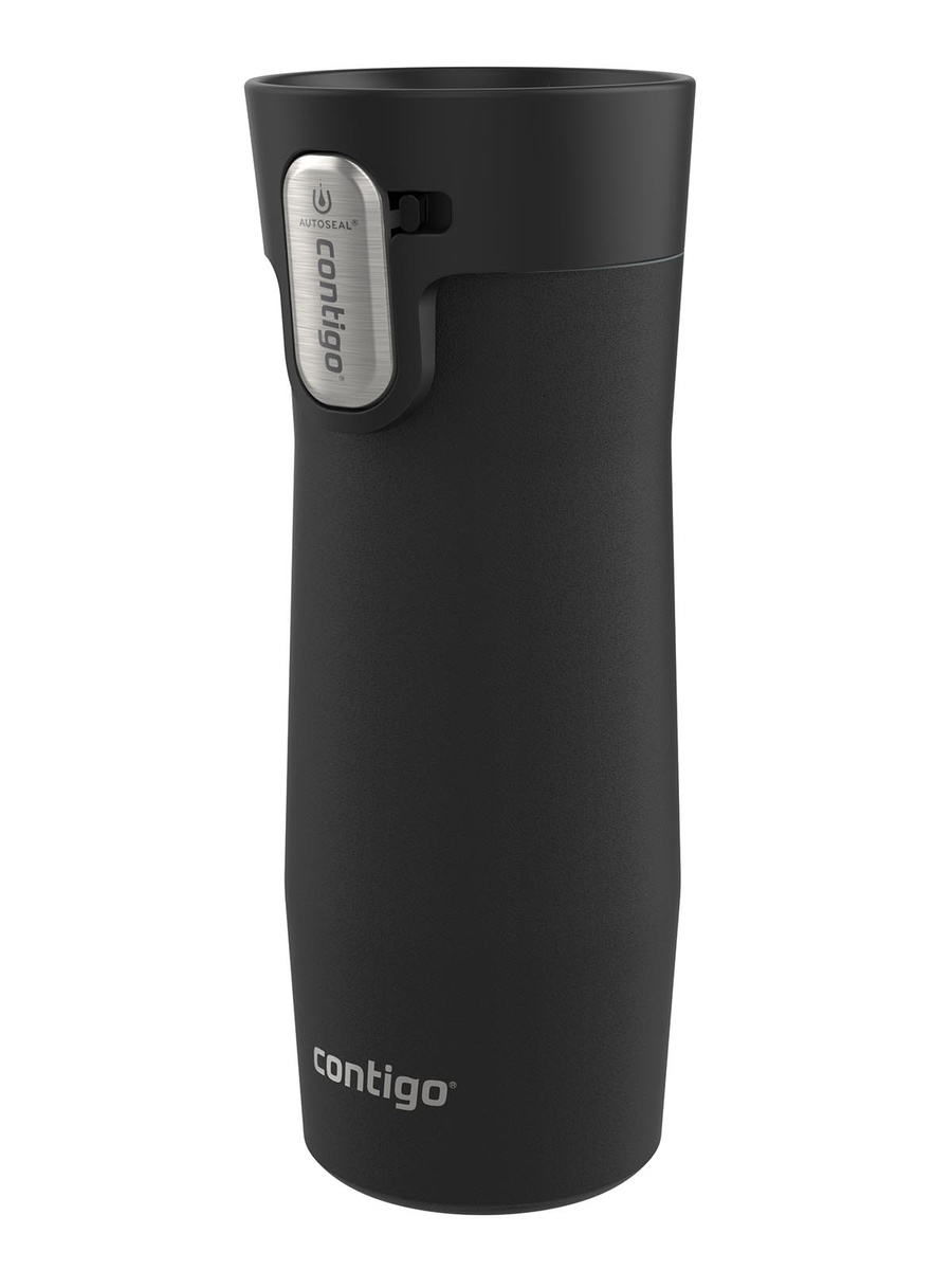 Kubek termiczny Contigo West Loop 3.0 470ml - Dla Taty - Czarny Mat