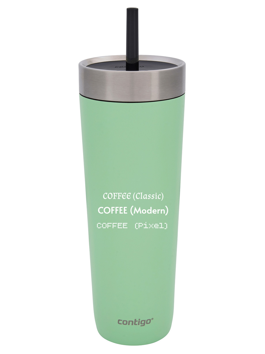 Kubek termiczny na wodę z grawerem - Contigo Streeterville Tumbler • 1200ml • Cucumber