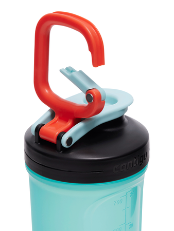 Shaker do odżywek - Contigo Shake&Go 2.0 • 820ml • błękitny