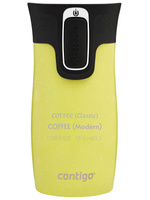 Kubek termiczny z grawerem - Contigo West Loop Mini • 300ml • Limelight
