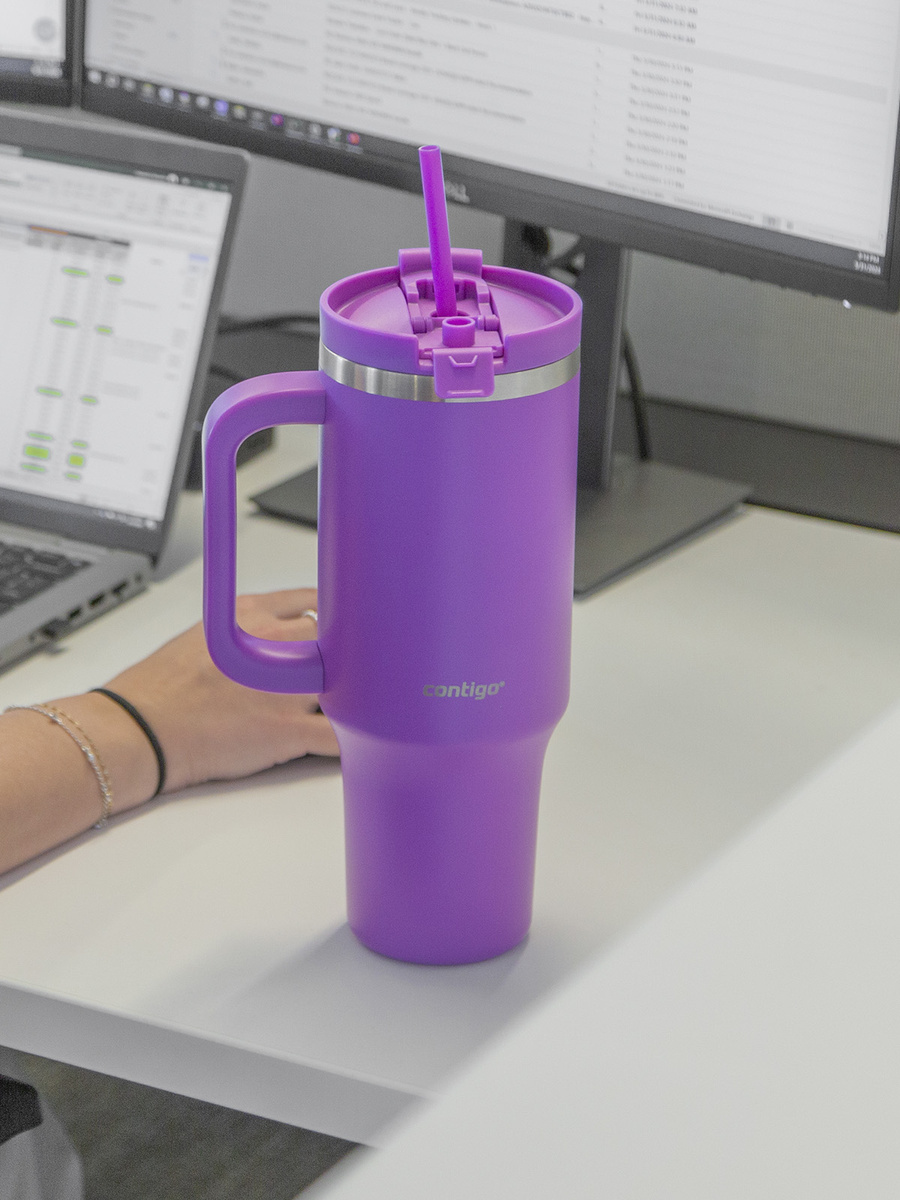 Kubek termiczny ze słomką Contigo Streeterville Tumbler 1200 ml - Galactic