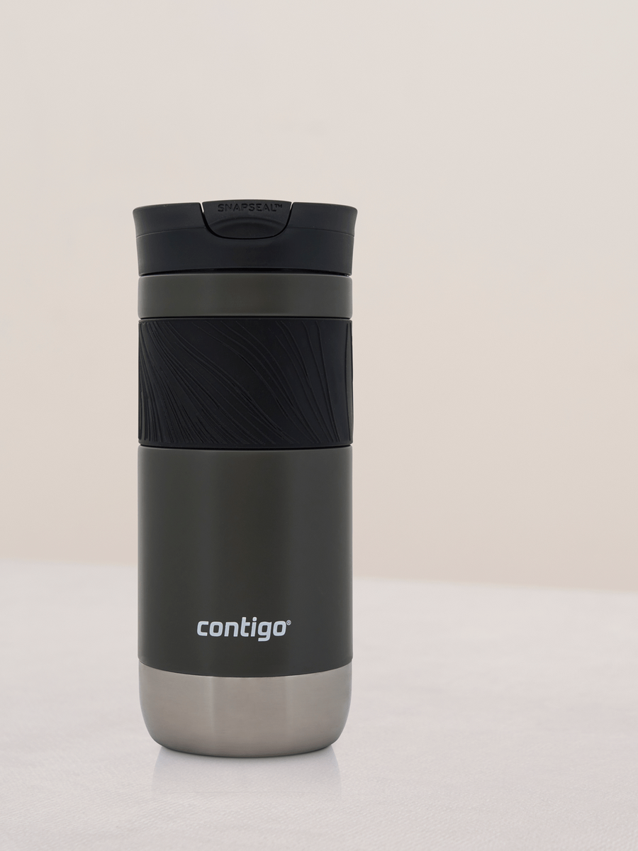 Kubek termiczny z grawerem - Contigo Byron 2.0 • 470ml • Grafitowy mat