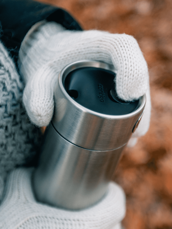 Kubek termiczny - Contigo Luxe • 360ml • Stainless Steel - powystawowy