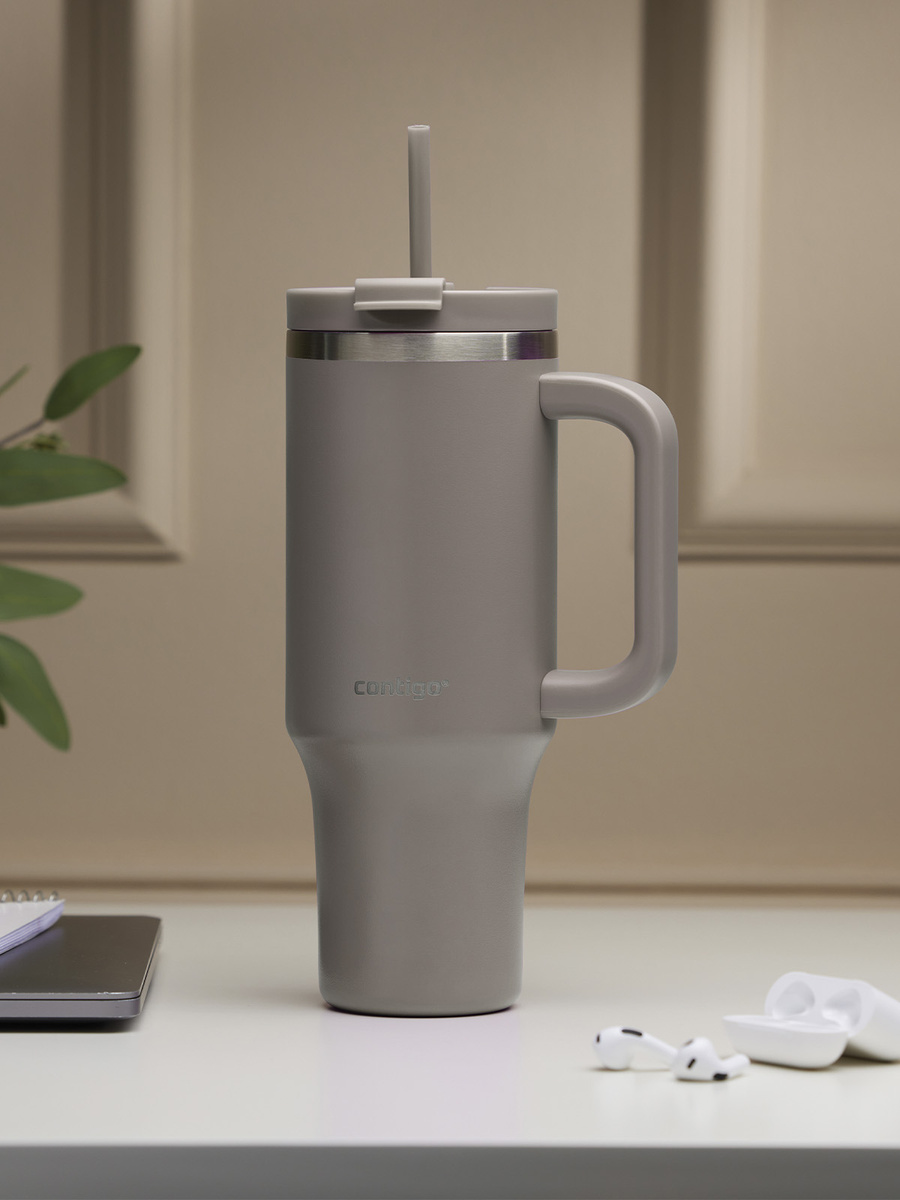 Kubek termiczny ze słomką Contigo Streeterville Tumbler 1200 ml - Inky Cap