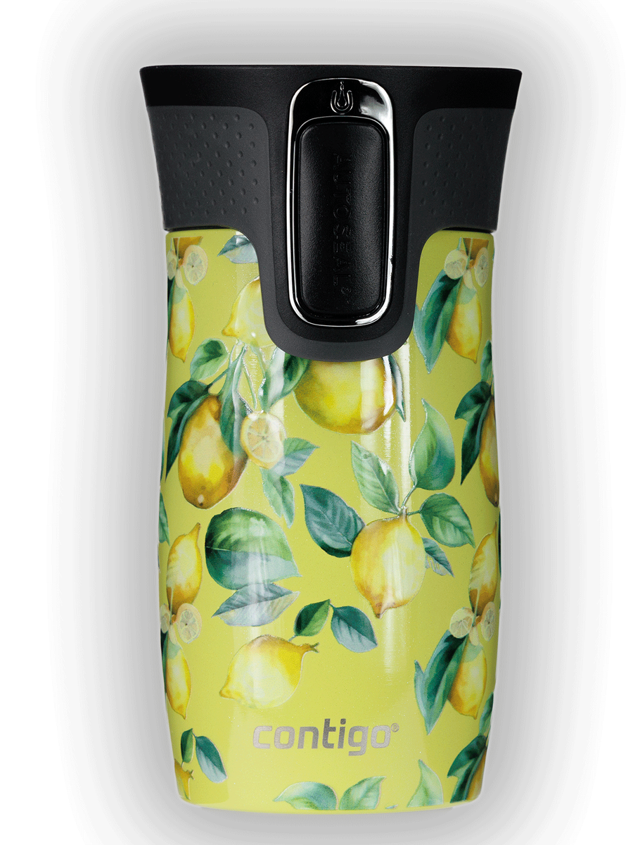 Kubek termiczny - Contigo West Loop Mini • 300ml • Lemon - Limelight