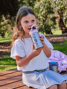 Bidon termiczny dla dziecka - Contigo Easy Clean • 380ml • Różowy Jednorożec