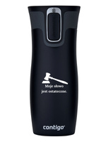 Kubek termiczny dla Sędziego - Contigo West Loop 2.0 • 470 ml • czarny