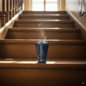 Kubek termiczny do kawy Dr.Bacty Apollo - 227 ml - Dla nauczyciela - niebieski