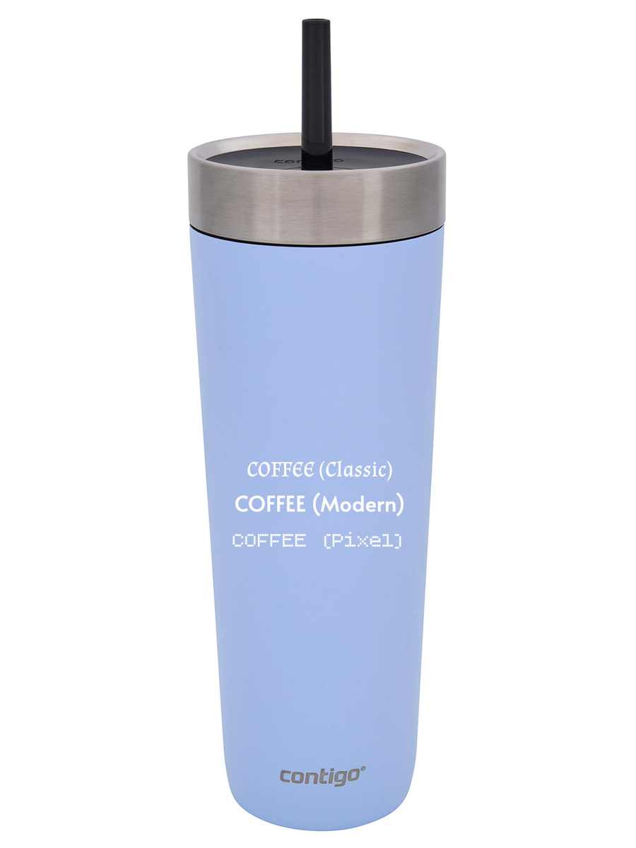 Kubek termiczny na wodę z grawerem - Contigo Streeterville Tumbler • 1200ml • Periwinkle